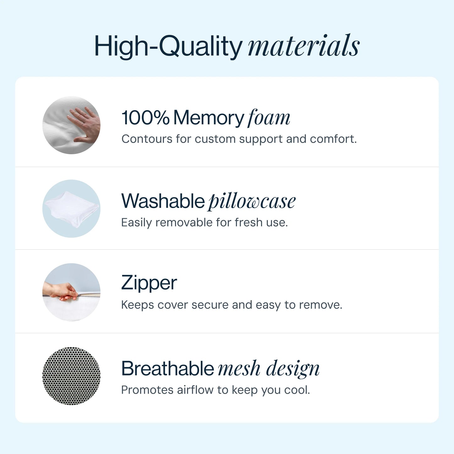 Comforta™ Ergonomic Relief Pillow